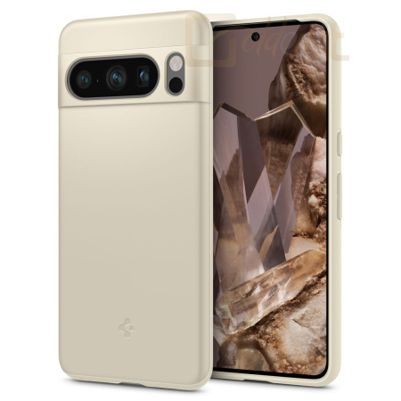 Okostelefon kiegészítő Spigen Google Pixel 8 Pro Thin Fit Mute Beige - ACS06328