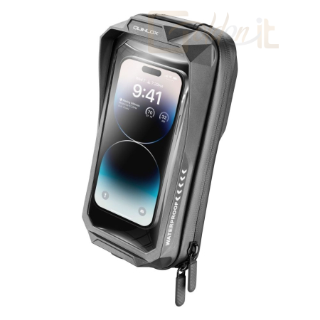 Okostelefon kiegészítő FIXED  Universal waterproof case for mobile phones Interphone QUIKLOX Waterproof, max. 7 inch, black - PO_SMQUIKLOXWP