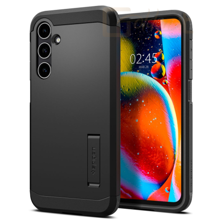 Okostelefon kiegészítő Spigen Samsung Galaxy S23 FE Tough Armor Black - ACS06364