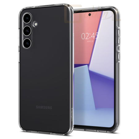 Okostelefon kiegészítő Spigen Samsung Galaxy S23 FE Liquid Crystal Crystal Clear - ACS06369