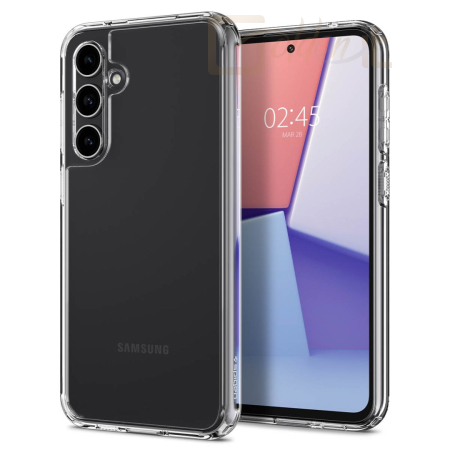 Okostelefon kiegészítő Spigen Samsung Galaxy S23 FE Ultra Hybrid Clear - ACS06371