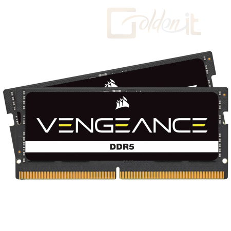RAM - Notebook Corsair 32GB DDR5 5600MHz Kit(2x16GB) SODIMM Vengeance - CMSX32GX5M2A5600C48