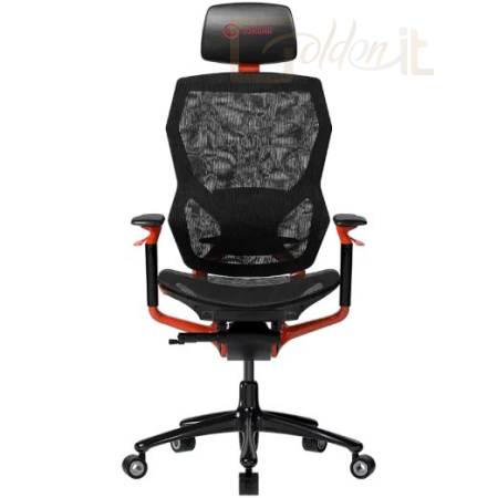 Gamer szék LORGAR Grace 855 Gaming Chair Black/Red - LRG-CHR855RB
