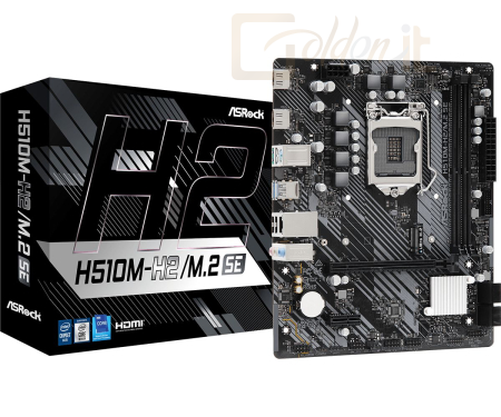 Alaplapok ASRock H510M-H2/M.2 SE - 90-MXBMQ0-A0UAYZ