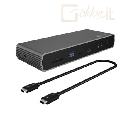 Notebook kiegészitők Raidsonic IcyBox IB-DK8801-TB4 10 in 1 Thunderbolt 4 Dock with PD 100W - IB-DK8801-TB4