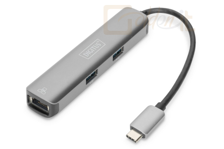 Notebook kiegészitők Digitus DIGITUS USB-C 5-Port Docking Station - DA-70892