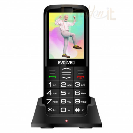 Mobil készülékek Evolveo EasyPhone XO Black - SGM EP-630-XOB
