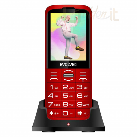 Mobil készülékek Evolveo EasyPhone XO Red - SGM EP-630-XOR