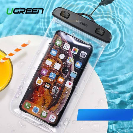 Okostelefon kiegészítő UGREEN Waterproof Mobil Case Transparent - UGREEN50919