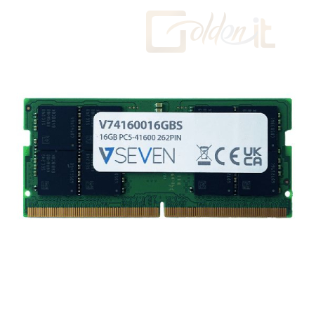 RAM - Notebook V7 16GB DDR5 5200MHz SODIMM - V74160016GBS