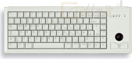 Billentyűzet Cherry G84-4400 Trackball Keyboard Grey UK - G84-4400LPBGB-0