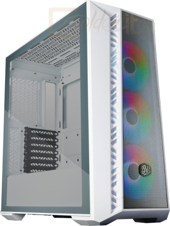 Ház Cooler Master MasterBox 520 Mesh ARGB Tempered Glass White - MB520-WGNN-S00