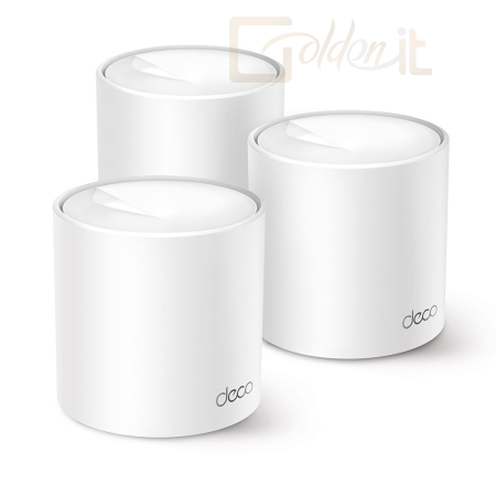 Hálózati eszközök TP-Link Deco X10 AX1500 Whole Home Mesh Wi-Fi 6 System (3-pack) - DECO X10(3-PACK)