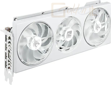Videókártya PowerColor RX7800XT 16GB DDR6 Hellhound Spectral White - RX7800XT 16G-L/OC/WHITE