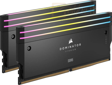 RAM Corsair 96GB DDR5 6600MHz Kit(2x48GB) Dominator Titanium RGB - CMP96GX5M2B6600C32
