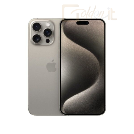 Mobil készülékek Apple iPhone 15 Pro Max 1TB Natural Titanium - MU7J3