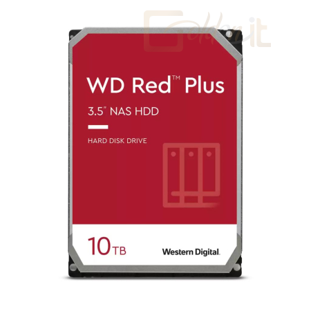HDD Refurbished - 10TB 7200rpm SATA-600 256MB Red Plus Western Digital