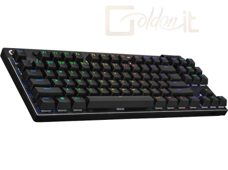 Billentyűzet Logitech G Pro X TKL Gaming Keyboard GX Brown Tactile KDA Black US - 920-012136