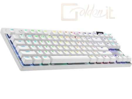 Billentyűzet Logitech G Pro X TKL Gaming Keyboard GX Brown Tactile KDA White US - 920-012148