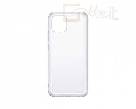 Okostelefon kiegészítő Samsung A03 Soft Clear Cover Transparent - EF-QA036TTEGEU