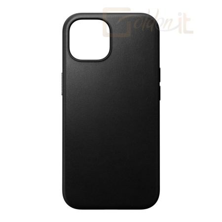 Okostelefon kiegészítő Nomad iPhone 15 Modern Leather Case Black - NM01604785
