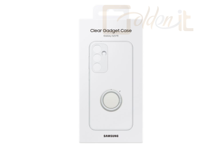 Okostelefon kiegészítő Samsung Galaxy S23 FE Clear Gadget Case Transparent - EF-XS711CTEGWW