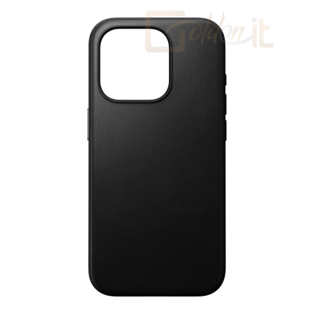 Okostelefon kiegészítő Nomad iPhone 15 Pro Modern Leather Case Black - NM01613985