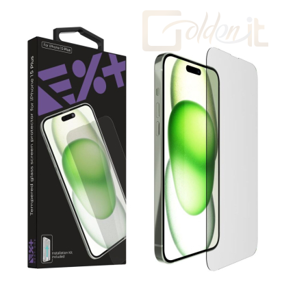 Okostelefon kiegészítő Next One Tempered Glass Screen Protector for iPhone 15 - IPH-15-TMP