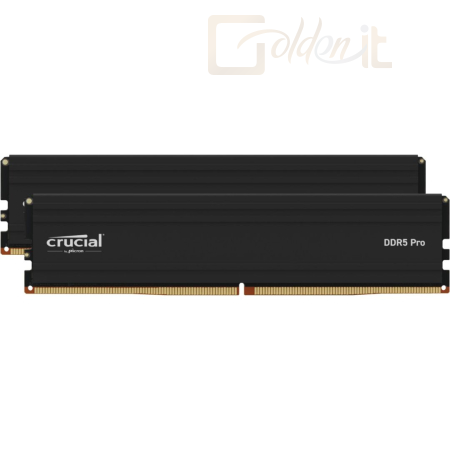 RAM Crucial 64GB DDR5 5600MHz Kit(2x32GB) Pro Black - CP2K32G56C46U5