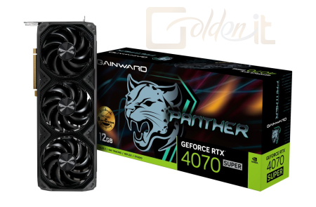 Videókártya Gainward GeForce RTX 4070 12GB DDR6X Super Panther OC - 471056224-4373