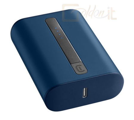Powerbank vésztöltők Cellularline Thunder 10000mAh Powerbank Blue - PBNEWTANK10000B
