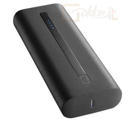 Powerbank vésztöltők Cellularline Thunder 20000mAh Powerbank Black - PBNEWTANK20000K