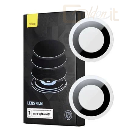 Okostelefon kiegészítő Black Eye iPhone 12/12 mini/11 kameravédő lencse - SGZT030502