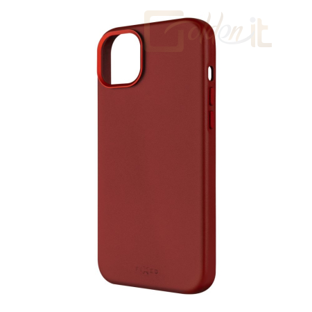 Okostelefon kiegészítő FIXED MagLeather for Apple iPhone 14, red - FIXLM-928-RD