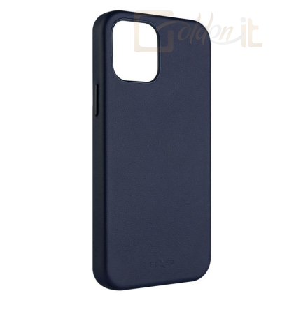 Okostelefon kiegészítő FIXED MagLeather for Apple iPhone 12/12 Pro, blue - FIXLM-558-BL