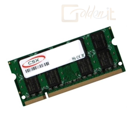 RAM - Notebook CSX 4GB DDR3 1600MHz SODIMM - CSXD3SO1600-1R8-4GB
