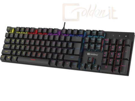 Billentyűzet Sandberg Mechanical Gamer Keyboard Black UK - 640-30