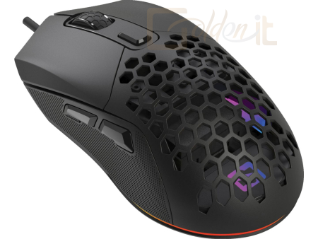 Egér Sandberg FlexCover 6D Gamer mouse Black - 640-28