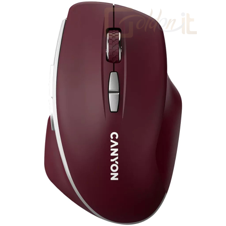 Egér Canyon CNS-CMSW21BR Wireless mouse Burgundy Red - CNS-CMSW21BR