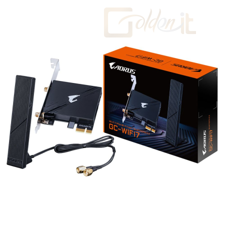 Hálózati eszközök Gigabyte GC-WIFI7 Wi-Fi 7 PCIe Wi-Fi Card - GC-WIFI7