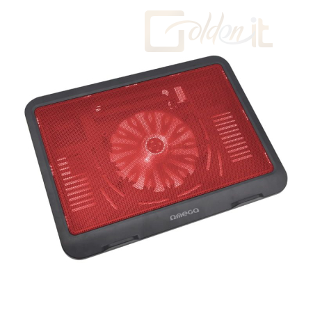 Notebook kiegészitők Platinet Omega Laptop Cooler Pad Wind Black/Red - OMNCPWR