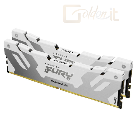 RAM Kingston 32GB DDR5 6800MHz Kit(2x16GB) Fury Renegade White/Silver - KF568C36RWK2-32