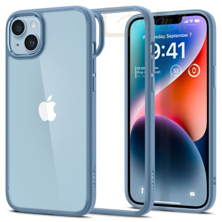 Okostelefon kiegészítő Spigen iPhone 14 Case Ultra Hybrid Sierra Blue - ACS05580