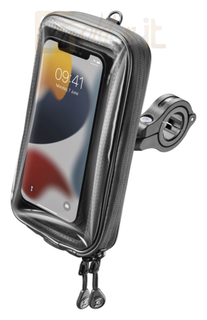 Okostelefon kiegészítő Interphone Master Universal Waterproof Cell Phone Case Handlebar Mount Black - SMMASTER65