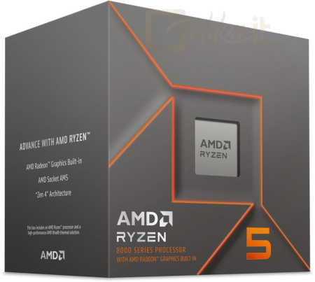 Processzorok AMD Ryzen 5 8500G 3,5GHz AM5 BOX (Ventilátor nélkül) - 100-100000931BOX