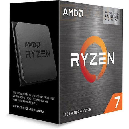 Processzorok AMD Ryzen 7 5700X3D 3,0GHz AM4 BOX (Ventilátor nélkül) - 100-100001503WOF