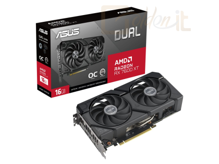 Videókártya Asus DUAL-RX7600XT-O16G - DUAL-RX7600XT-O16G