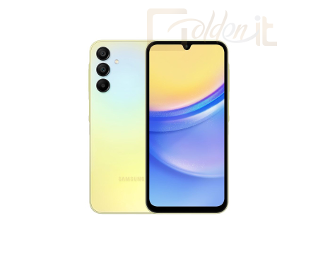 Mobil készülékek Samsung A156B Galaxy A15 5G 128GB DualSIM Yellow - SM-A156BZYDEUE