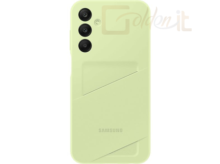 Okostelefon kiegészítő Samsung Galaxy A25 5G Card Slot Case Lime - EF-OA256TMEGWW
