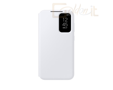 Okostelefon kiegészítő Samsung Galaxy S23 FE Smart View Wallet Case White - EF-ZS711CWEGWW